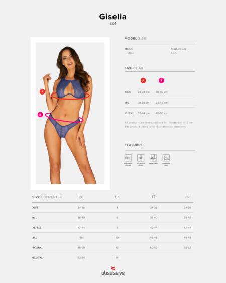 CONJUNTO GISELIA OBSESSIVE