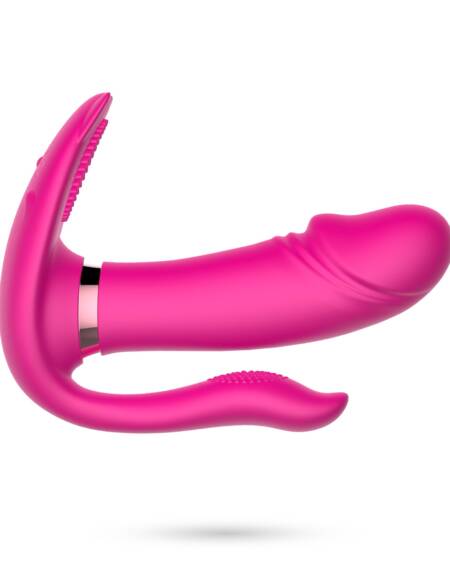 ESTIMULADOR COM CONTROLO REMOTO FRITZ CRUSHIOUS ROSA