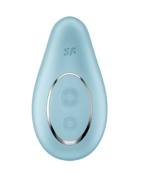 ESTIMULADOR DIPPING DELIGHT AZUL CLARO SATISFYER