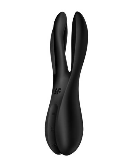 VIBRADOR THREESOME 2 PRETO SATISFYER