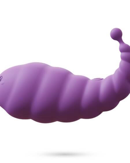 COCOON OVO VIBRATÓRIO RECARREGÁVEL COM COMANDO À DISTÂNCIA CRUSHIOUS ROXO