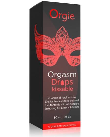 GOTAS BEIJÁVEIS ORGASM DROPS KISSABLE 30ML ORGIE