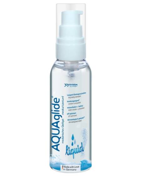 LUBRIFICANTE À BASE DE ÁGUA AQUAGLIDE LIQUID 50 ML  JOYDIVISION