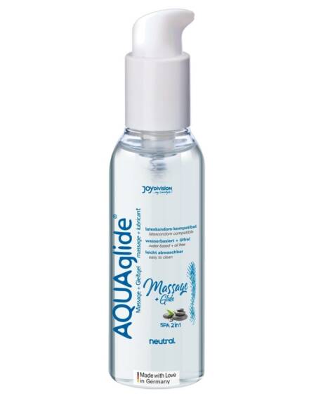GEL LUBRIFICANTE E DE MASSAGEM À BASE DE ÁGUA AQUAGLIDE 200 ML JOYDIVISION