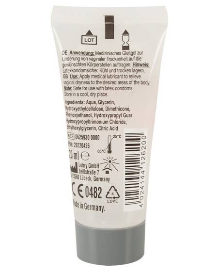 GEL LUBRIFICANTE HÍBRIDO PERFORMANCE 20 ML  JUST GLDE