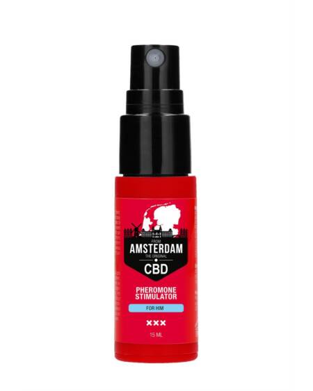 PERFUME COM FEROMONAS PARA HOMEM ORIGINAL CBD AMSTERDAM 0.5 FL OZ 15 ML PHARMQUESTS
