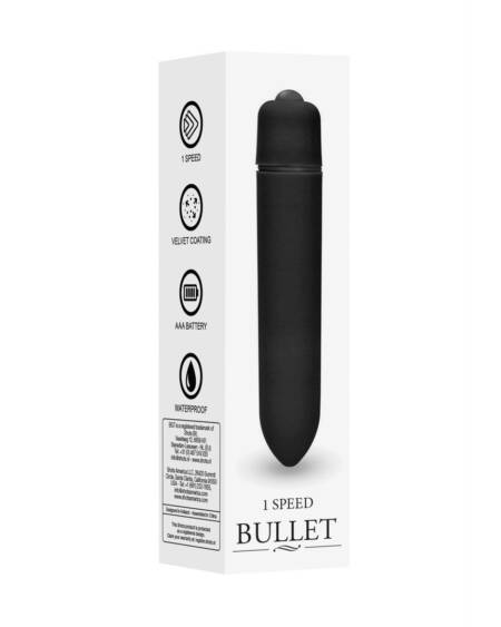 BALA VIBRATÓRIA 1 SPEED BULLET PRETO BE GOOD TONIGHT