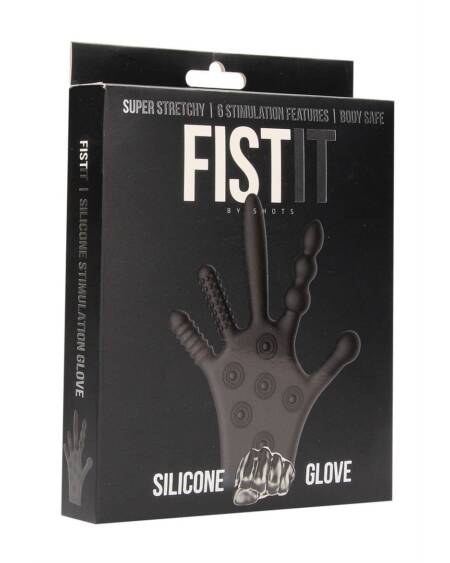 LUVA ESTIMULADORA DE SILICONE FIST IT