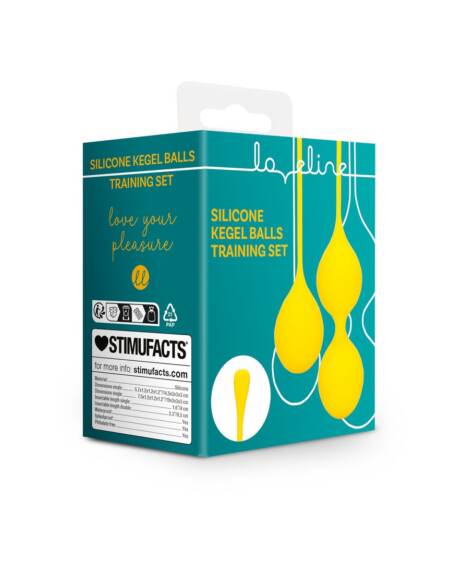 CONJUNTO DE 2 BOLAS VAGINAIS KEGEL TRAINING CARAMBOLA LOVELINE