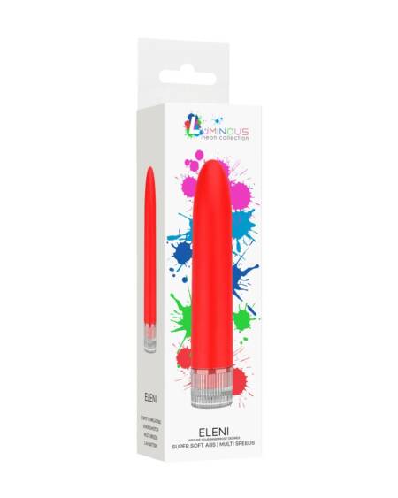 VIBRADOR ELENI LUMINOUS NEON COLLECTION VERMELHO