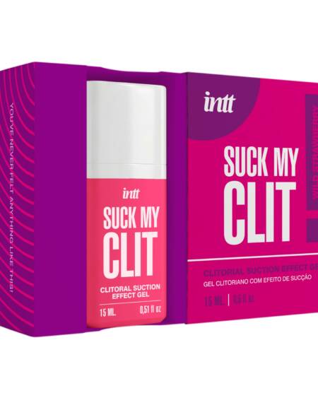 GEL ESTIMULANTE SUCK MY CLIT MORANGO SILVESTRE 15ML INTT