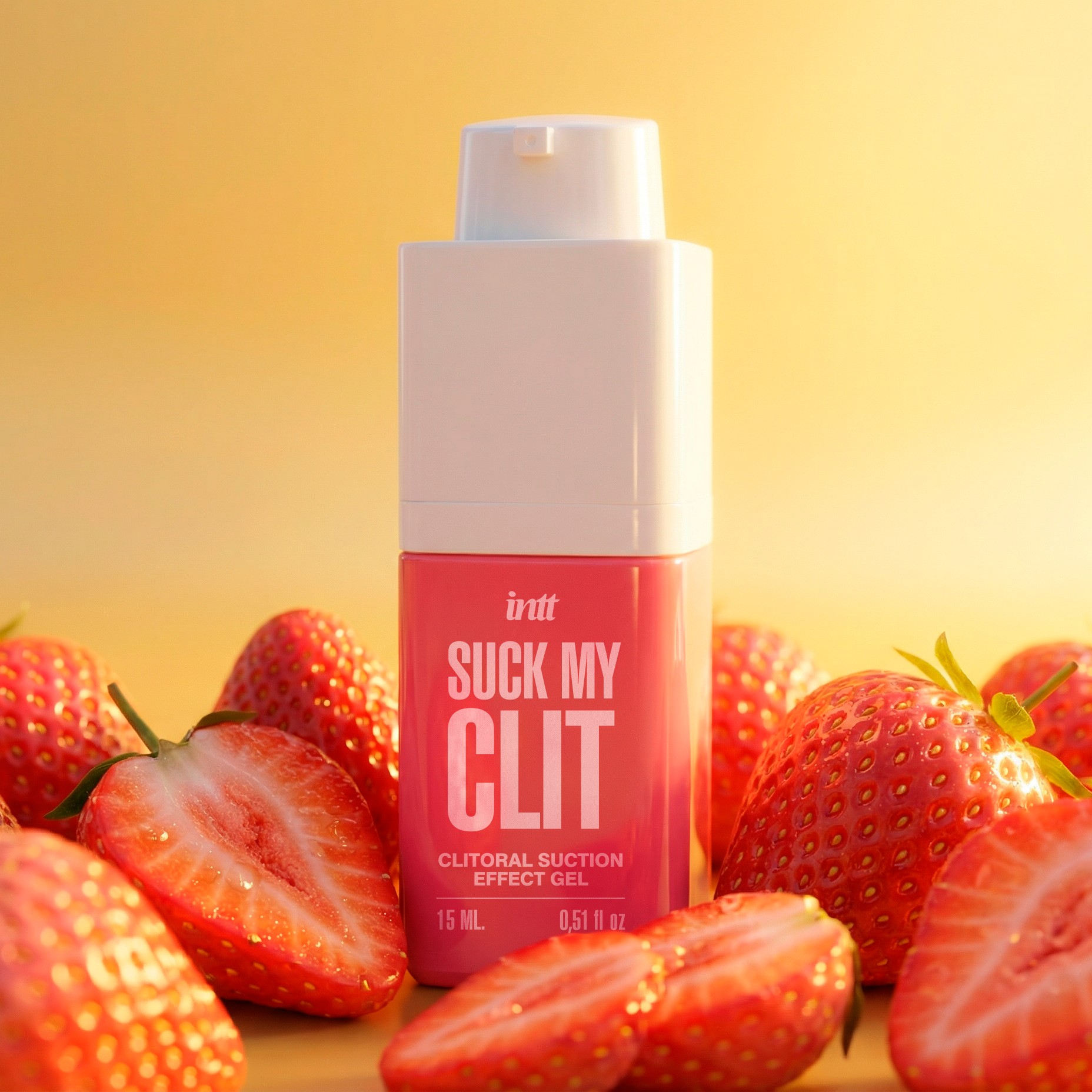GEL ESTIMULANTE SUCK MY CLIT MORANGO SILVESTRE 15ML INTT - Image 14