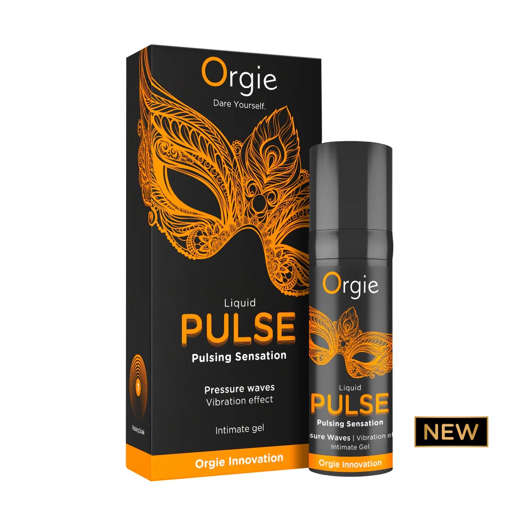 GEL ESTIMULANTE UNISEXO COM EFEITO PULSANTE LIQUID PULSE 15ML ORGIE