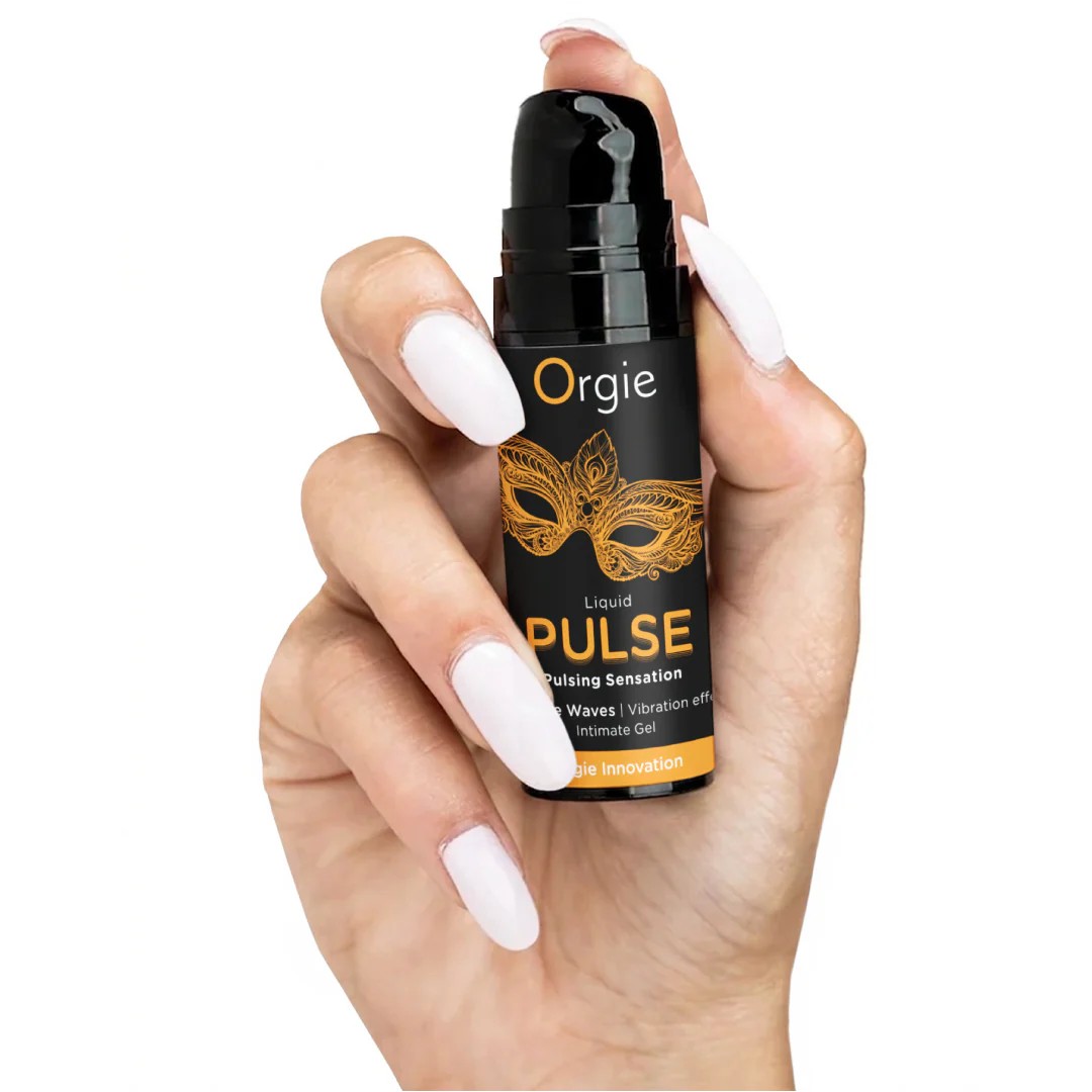 GEL ESTIMULANTE UNISEXO COM EFEITO PULSANTE LIQUID PULSE 15ML ORGIE - Image 3