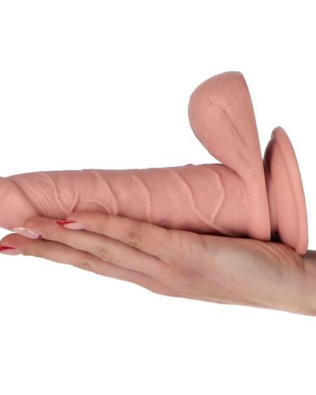 DILDO REALISTA EMILIO PINK 19 CM MADE IN ITALY