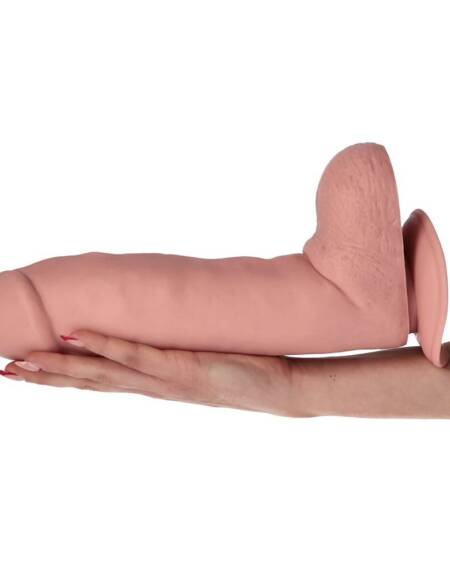 DILDO REALISTA FULVIO PINK 31 CM MADE IN ITALY