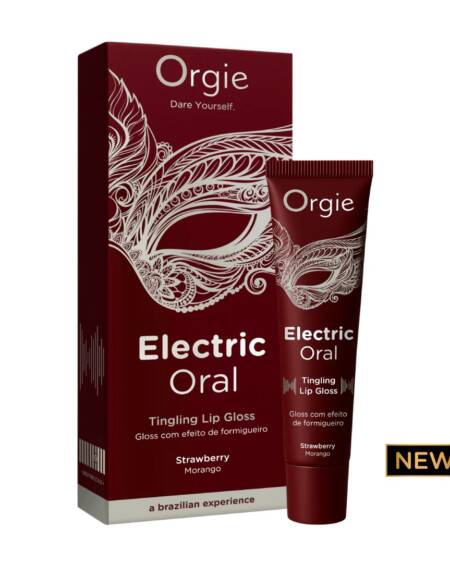 BATOM COM EFEITO FORMIGUEIRO ELECTRIC ORAL TINGLING LIP GLOSS 10ML ORGIE