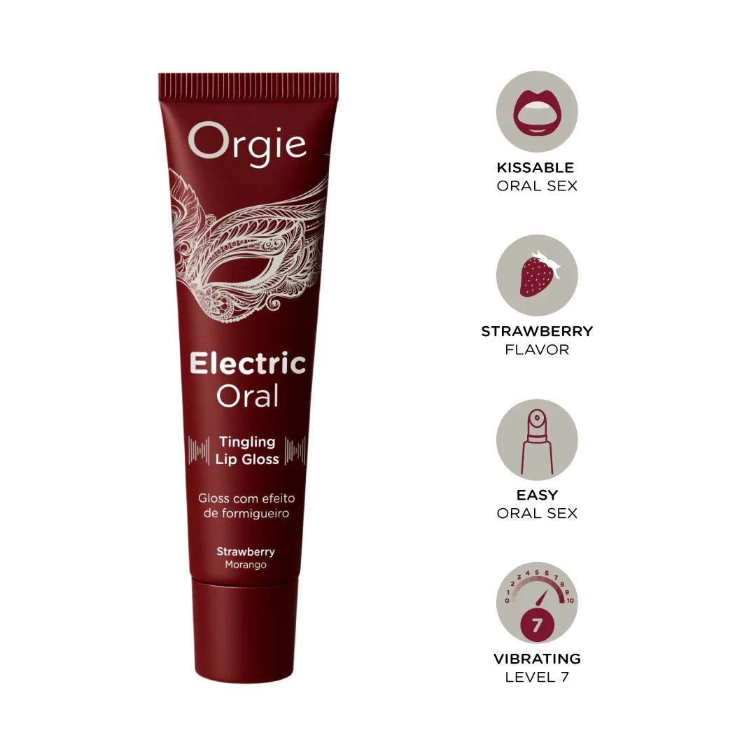 BATOM COM EFEITO FORMIGUEIRO ELECTRIC ORAL TINGLING LIP GLOSS 10ML ORGIE - Image 3