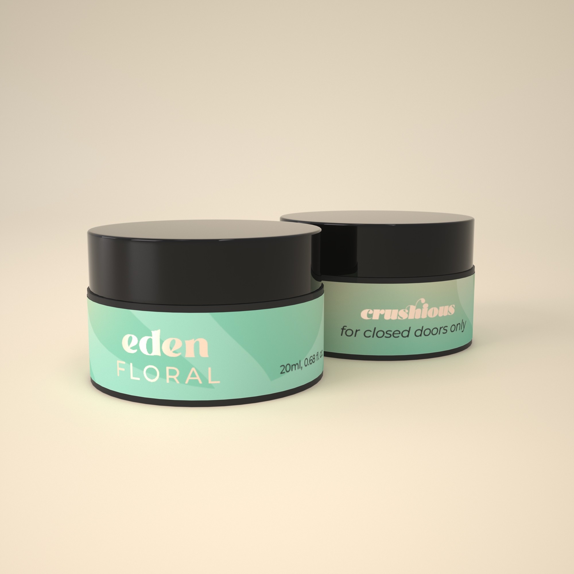 VELA DE MASSAGEM EDEN COM FEROMONAS E AROMA FLORAL 20ML CRUSHIOUS - Image 4
